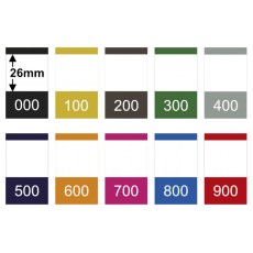 색띠라벨(아트지) K3050009